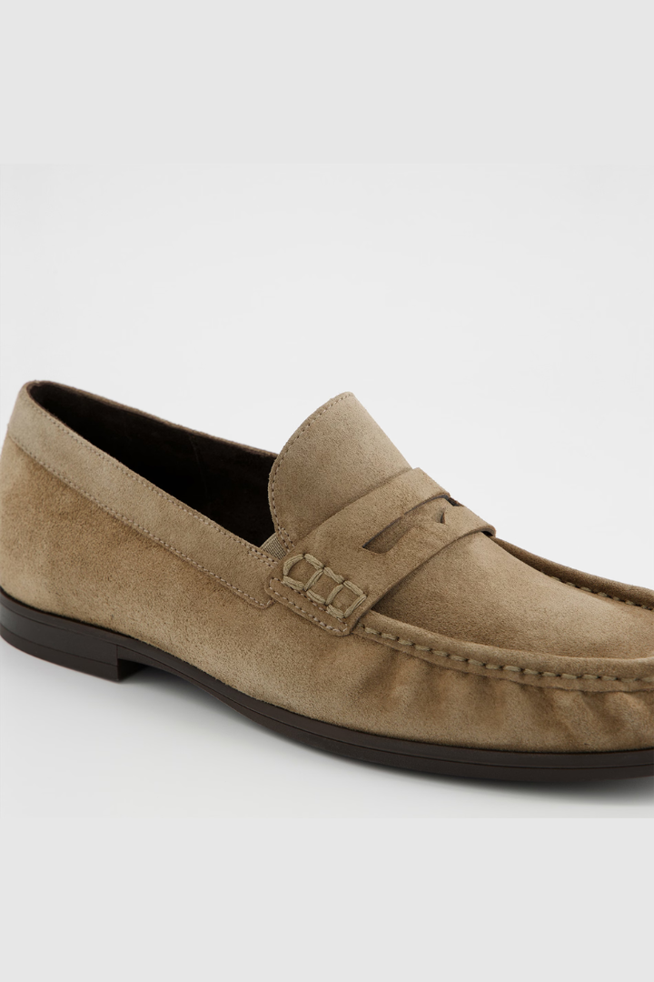 Paul Green Antelope Soft Suede Loafer