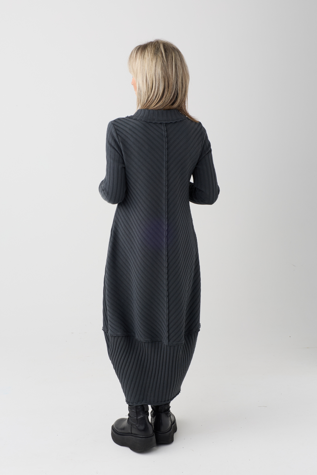 KZR Peat Ribbed Dress