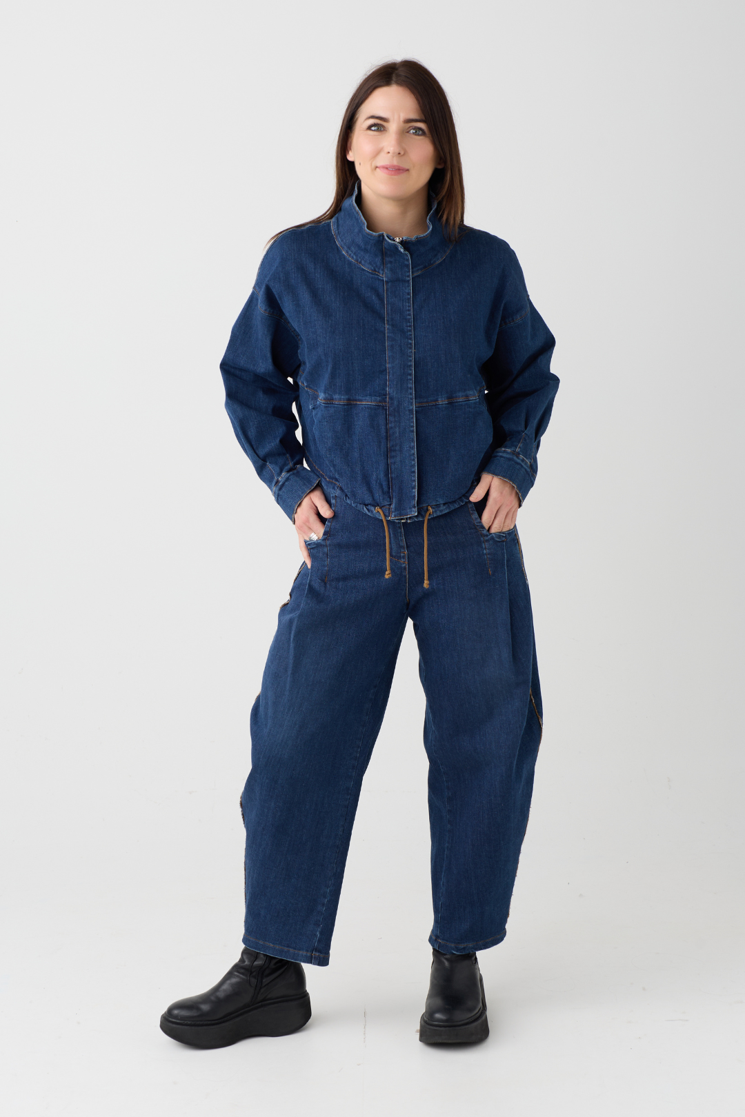 Lurdes Bergada Blue Jacket 130