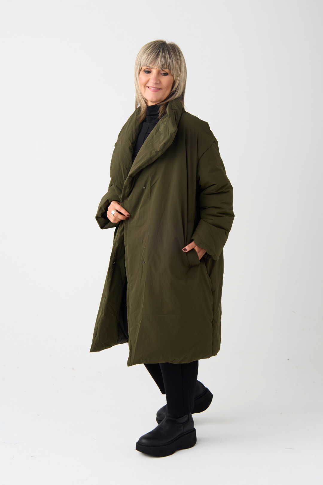el2 Dark Green Coat