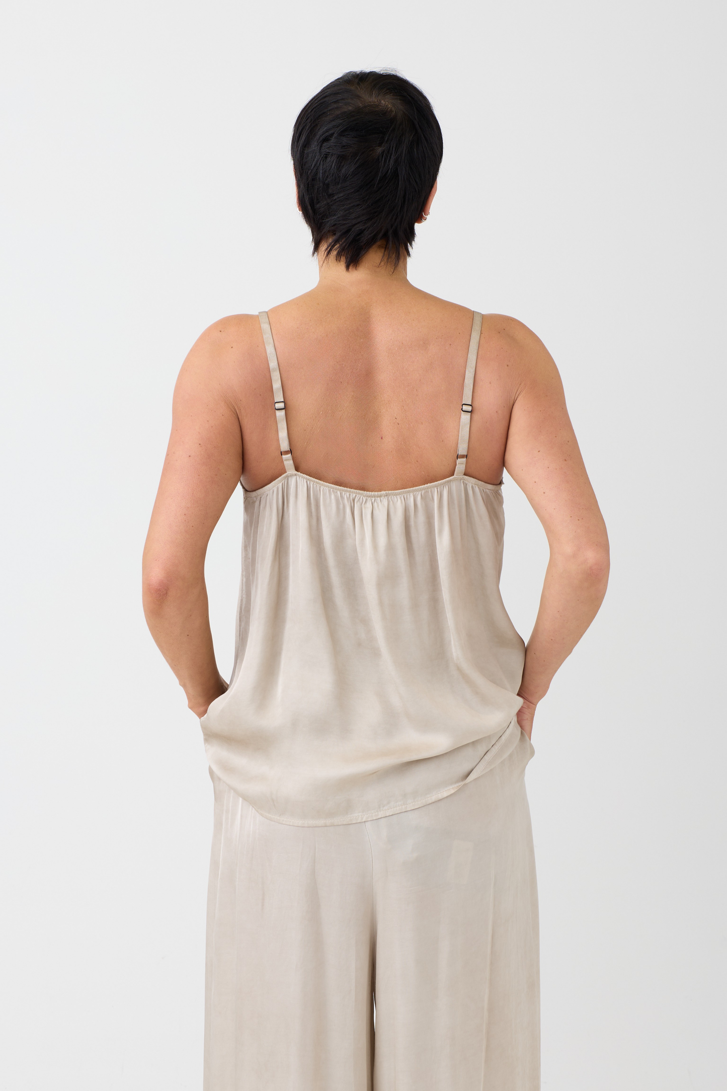 Sanctamuerte Sand Shell Vest Top S261
