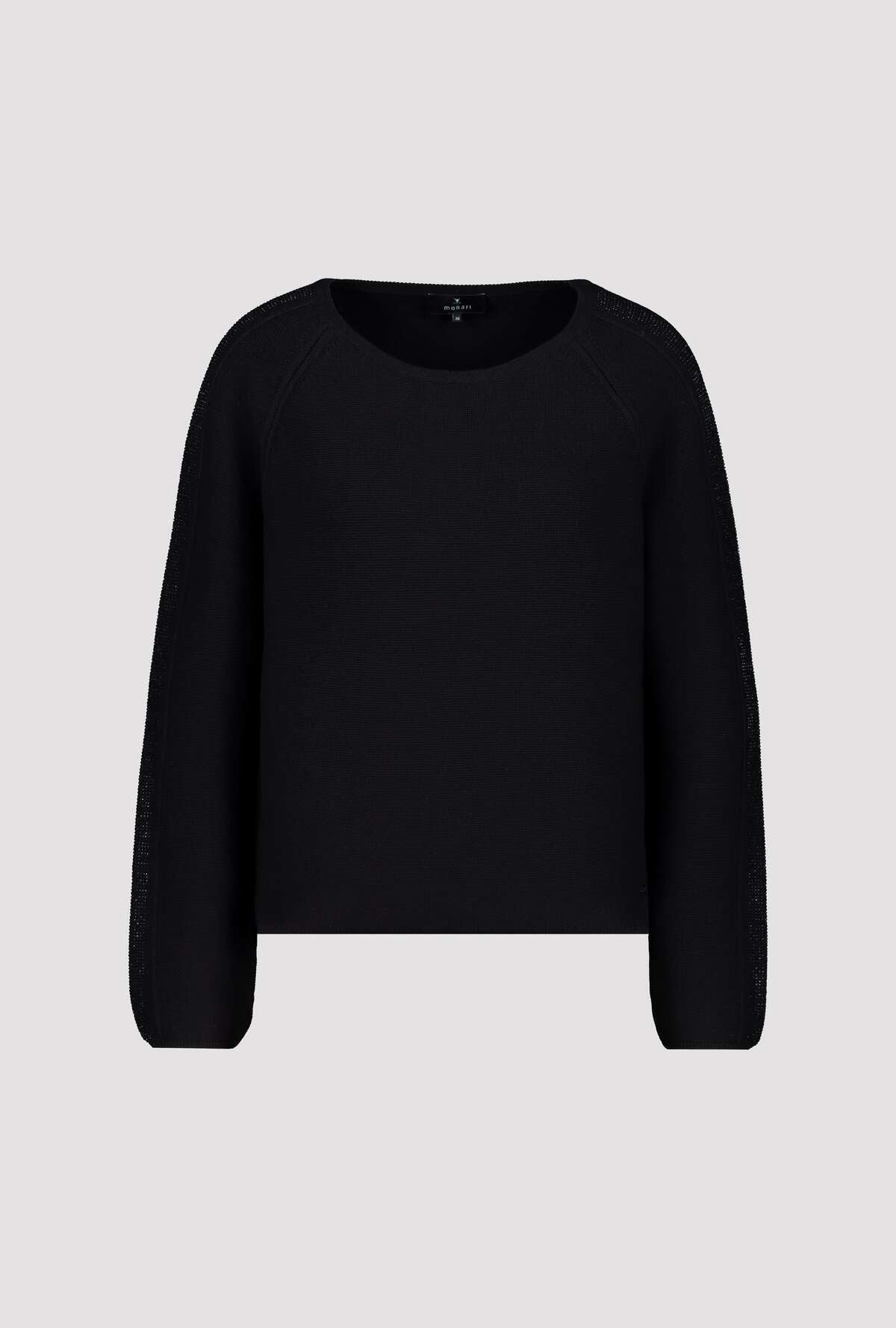Monari Black Rhinestone Jumper