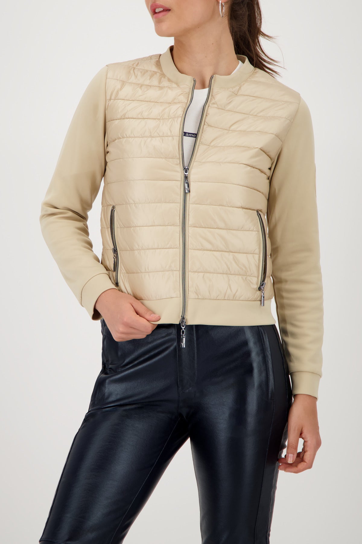 Monari Cinnamon Quilted Jacket