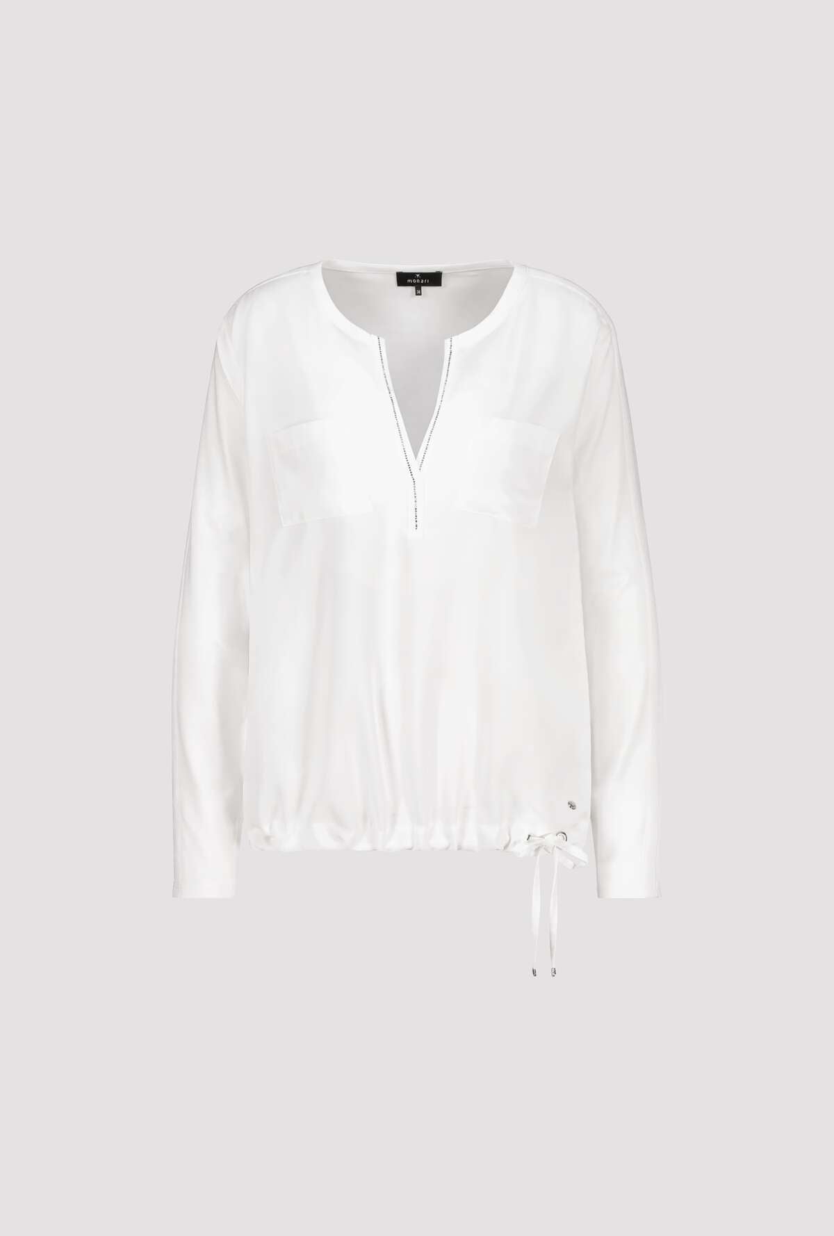 Monari Off-White Embellished Blouse