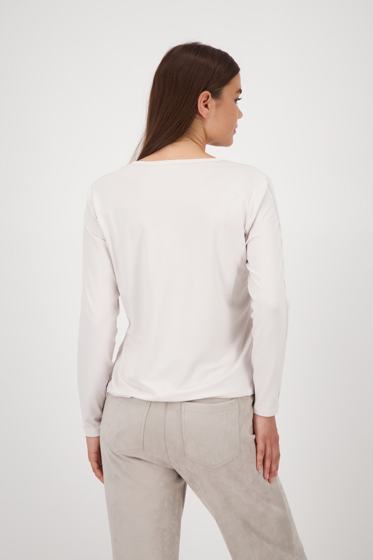 Monari Oat Milk Embellished Blouse