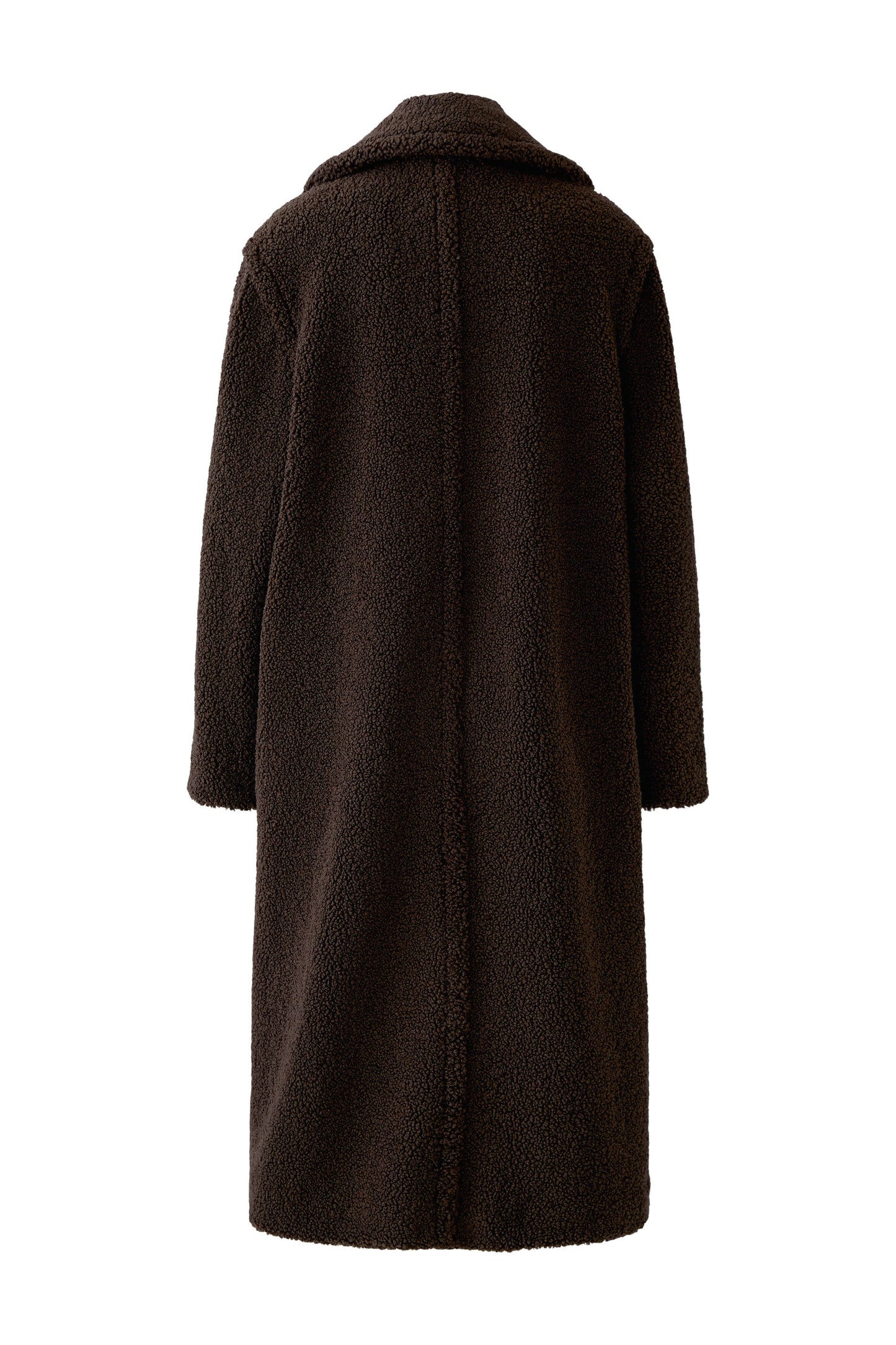Oui Mulch Teddy Fur Coat