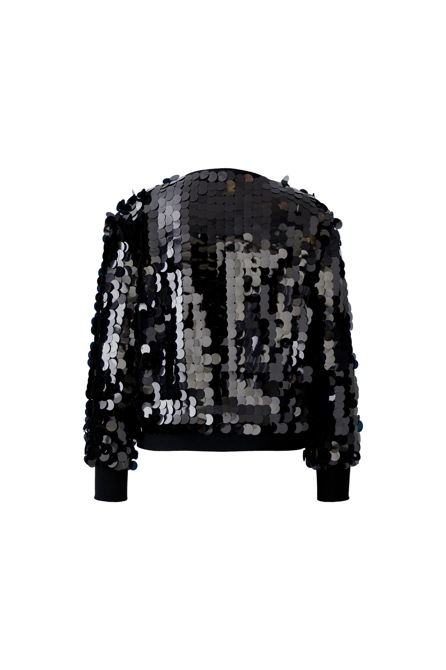 Oui Black Sequin Jumper