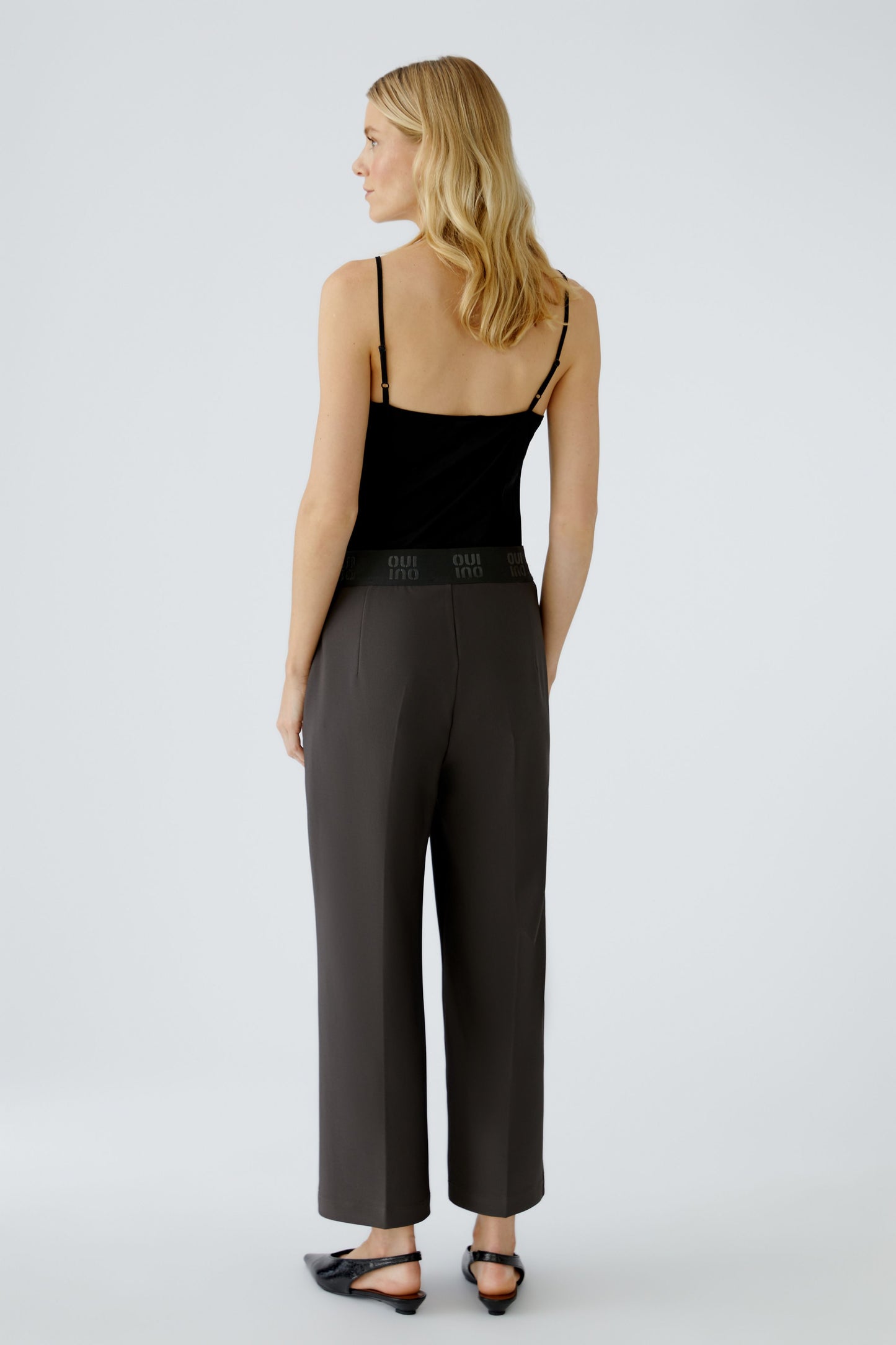 Oui Espresso Slip-On Culotte