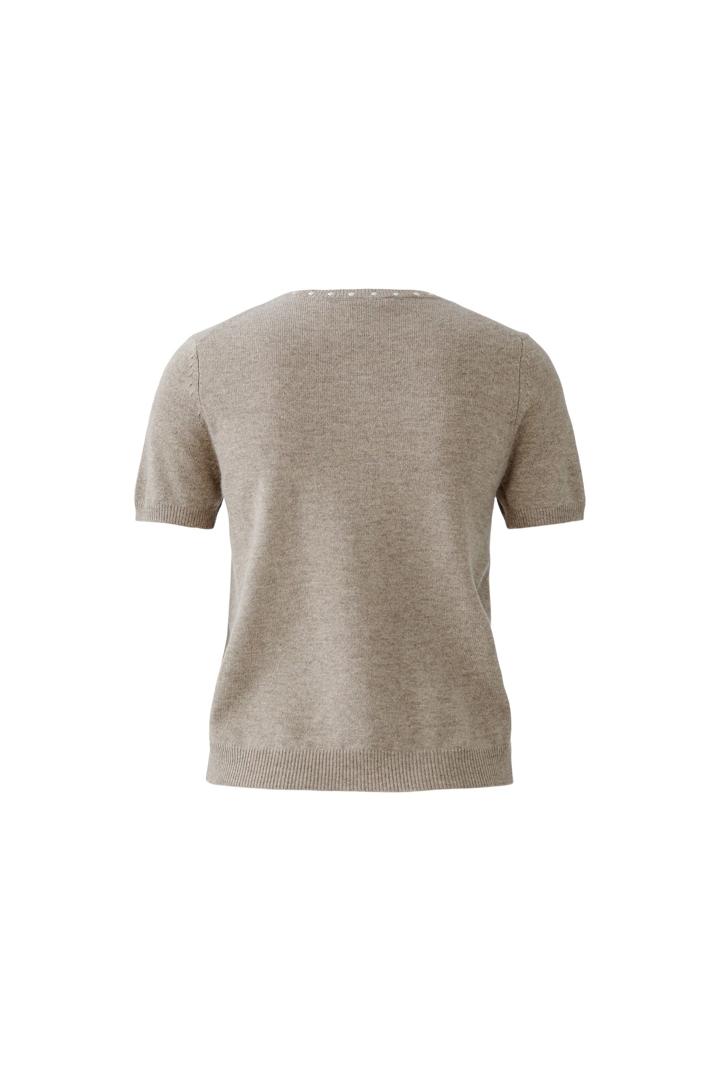 Oui Smokey Taupe Decorative Stone Jumper