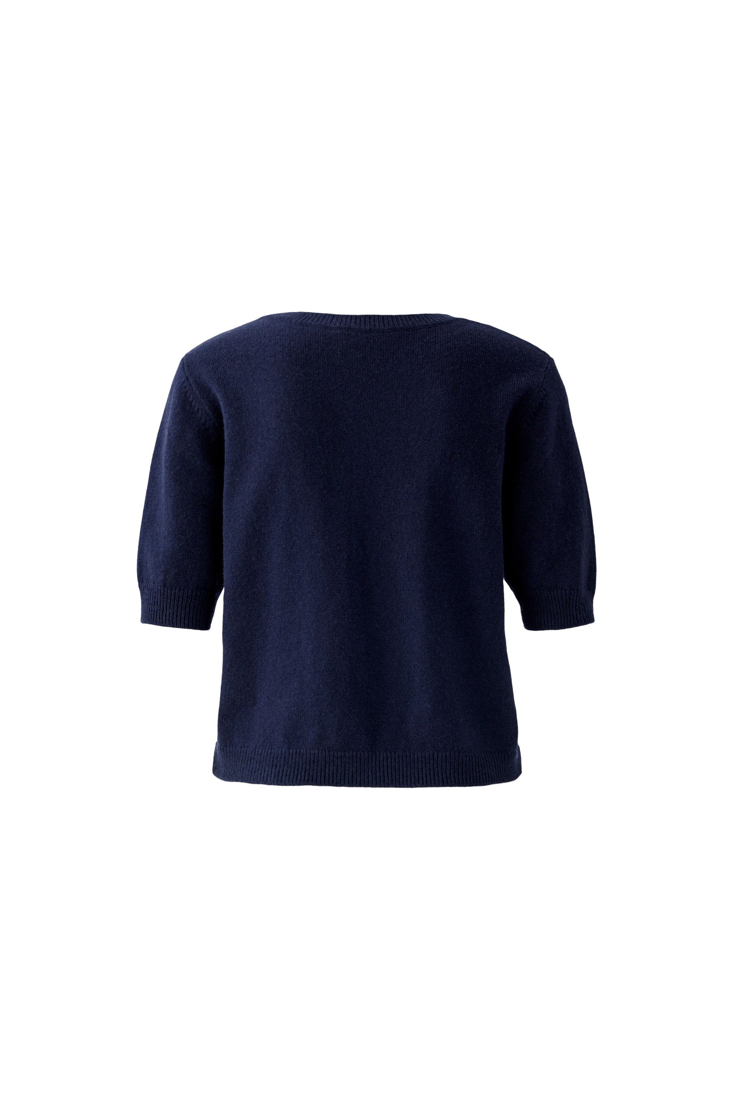 Oui Dark Blue Denim Pocket Jumper