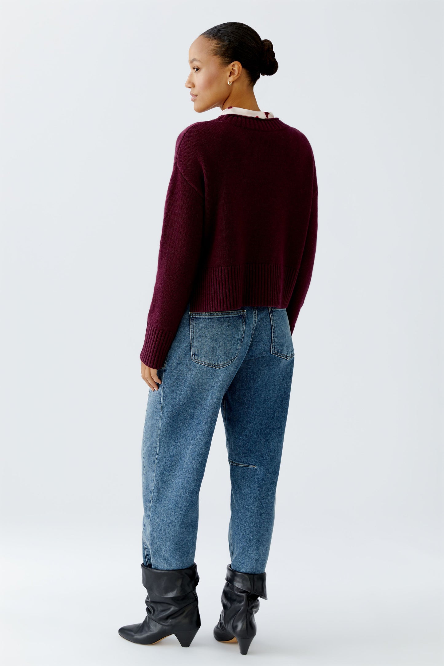 Oui Bramble Berry Patch Pocket Jumper