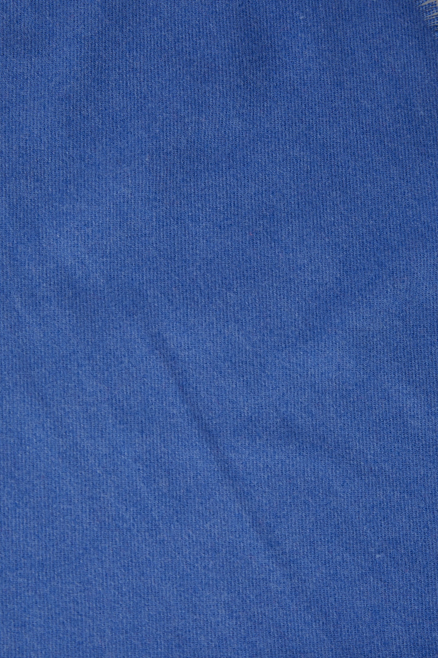Oui Blue Fringe Edge Scarf