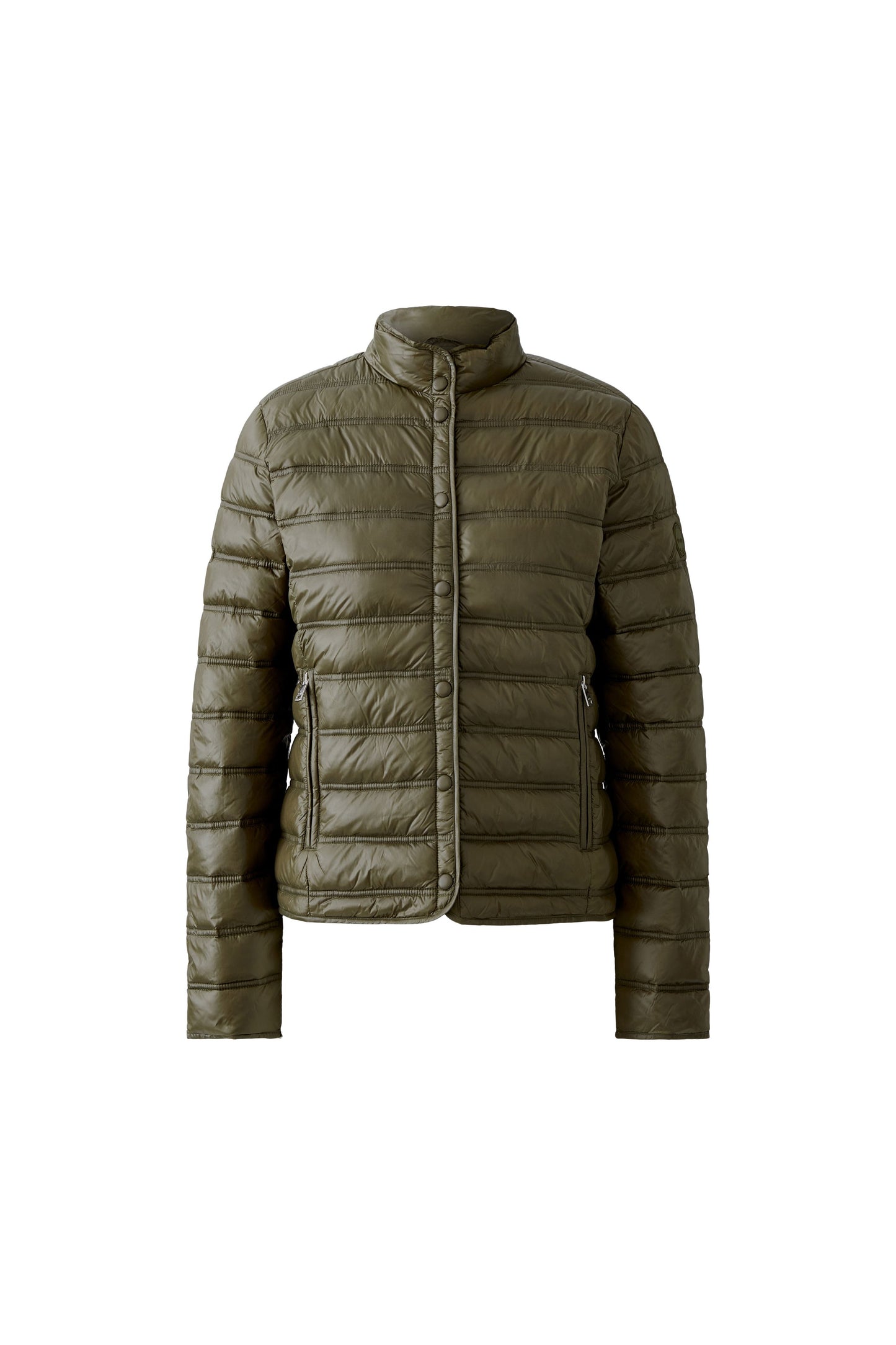 Oui Khaki Light Quilted Jacket