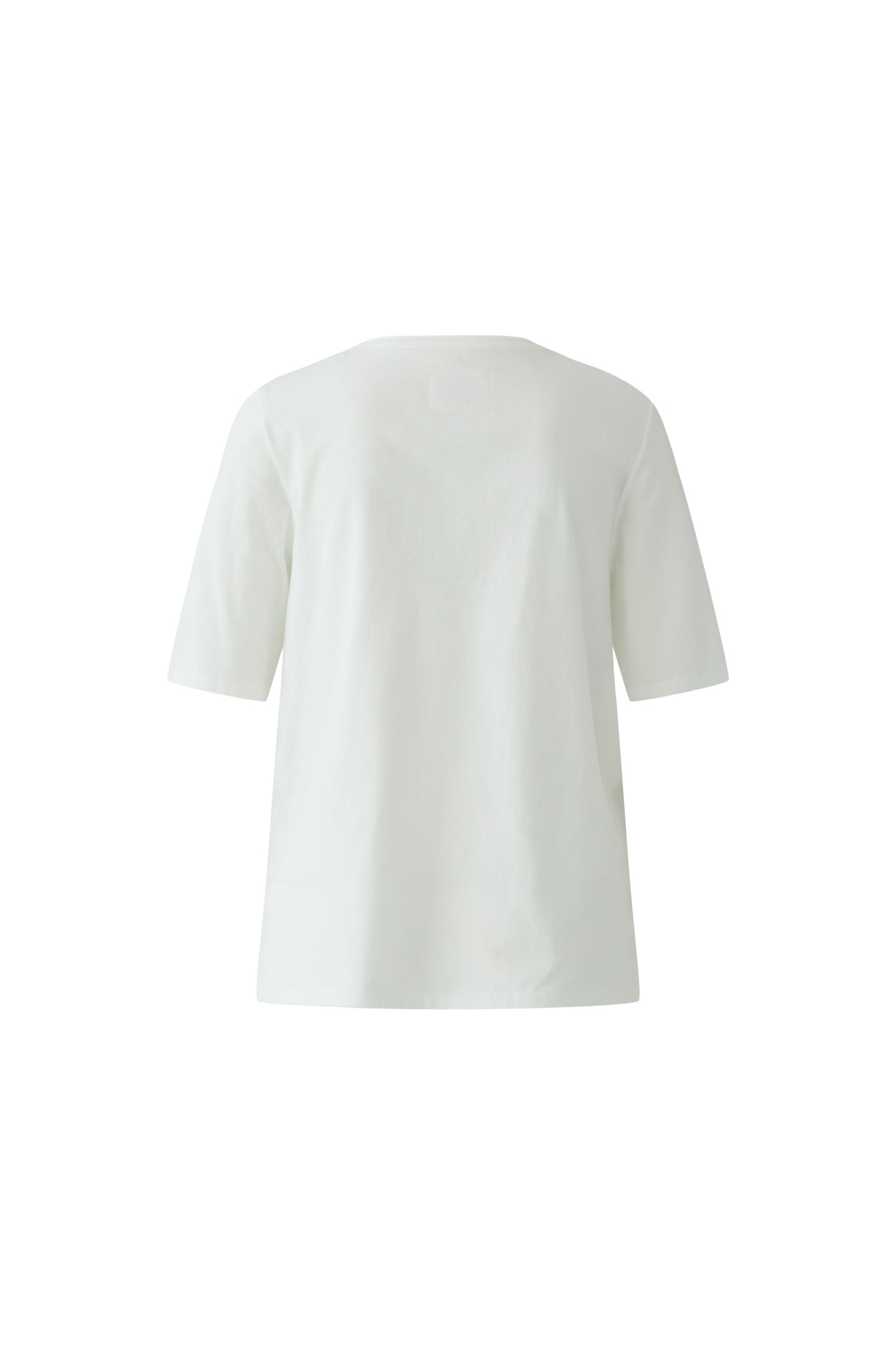 Oui Cloud Dancer Lady Print T-Shirt