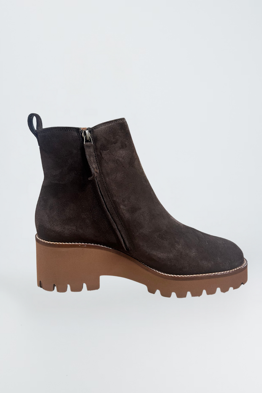 Paul Green Mocca Soft Suede Platform Boot