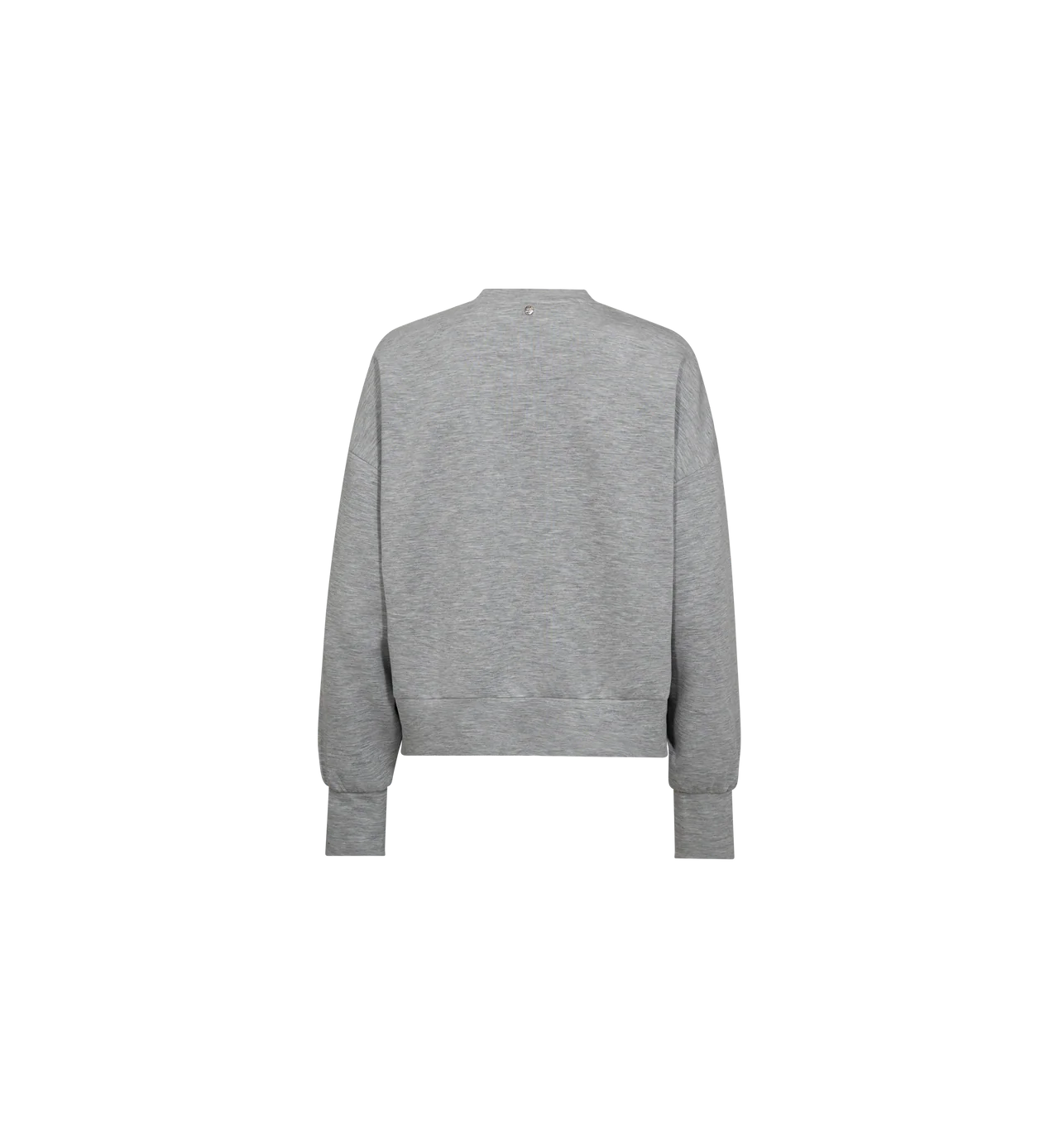 Mos Mosh Renzi Grey Melange Sweatshirt