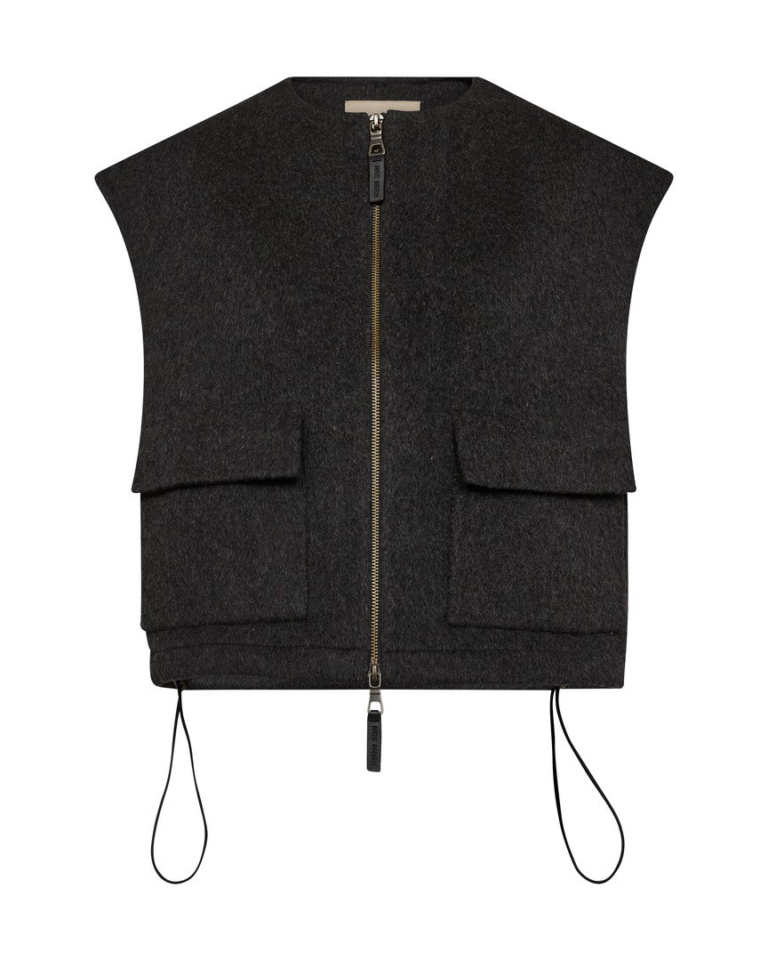 Mos Mosh Elise Loisa Phantom Sleeveless Jacket