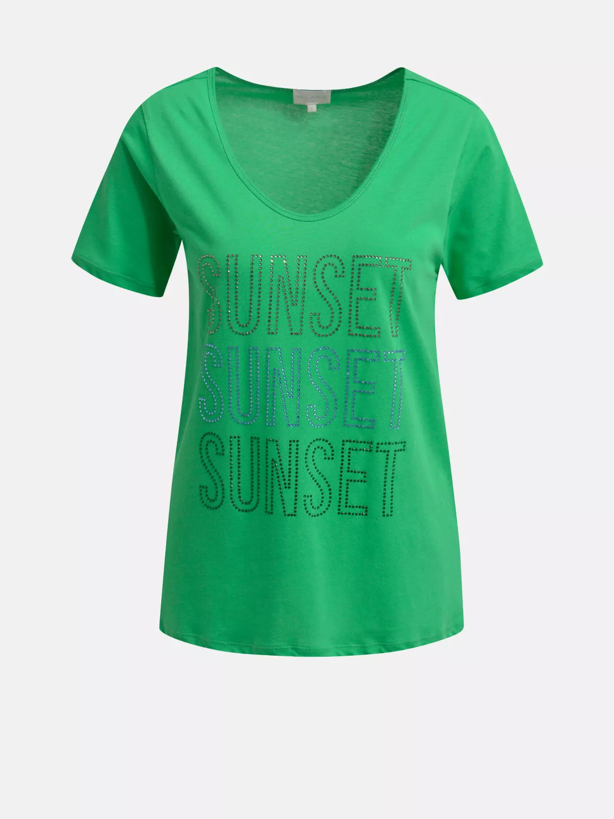 Milano Apple Rhinestone T-Shirt