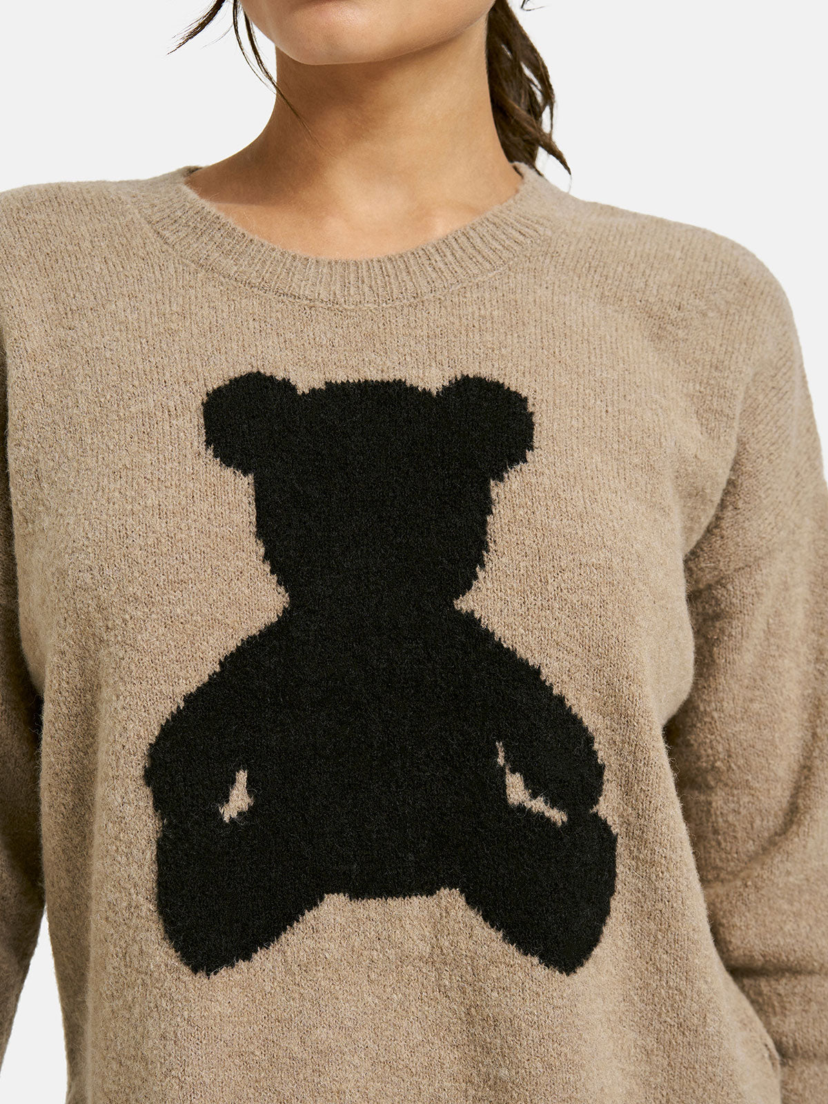 Milano Mink Teddy Print Jumper
