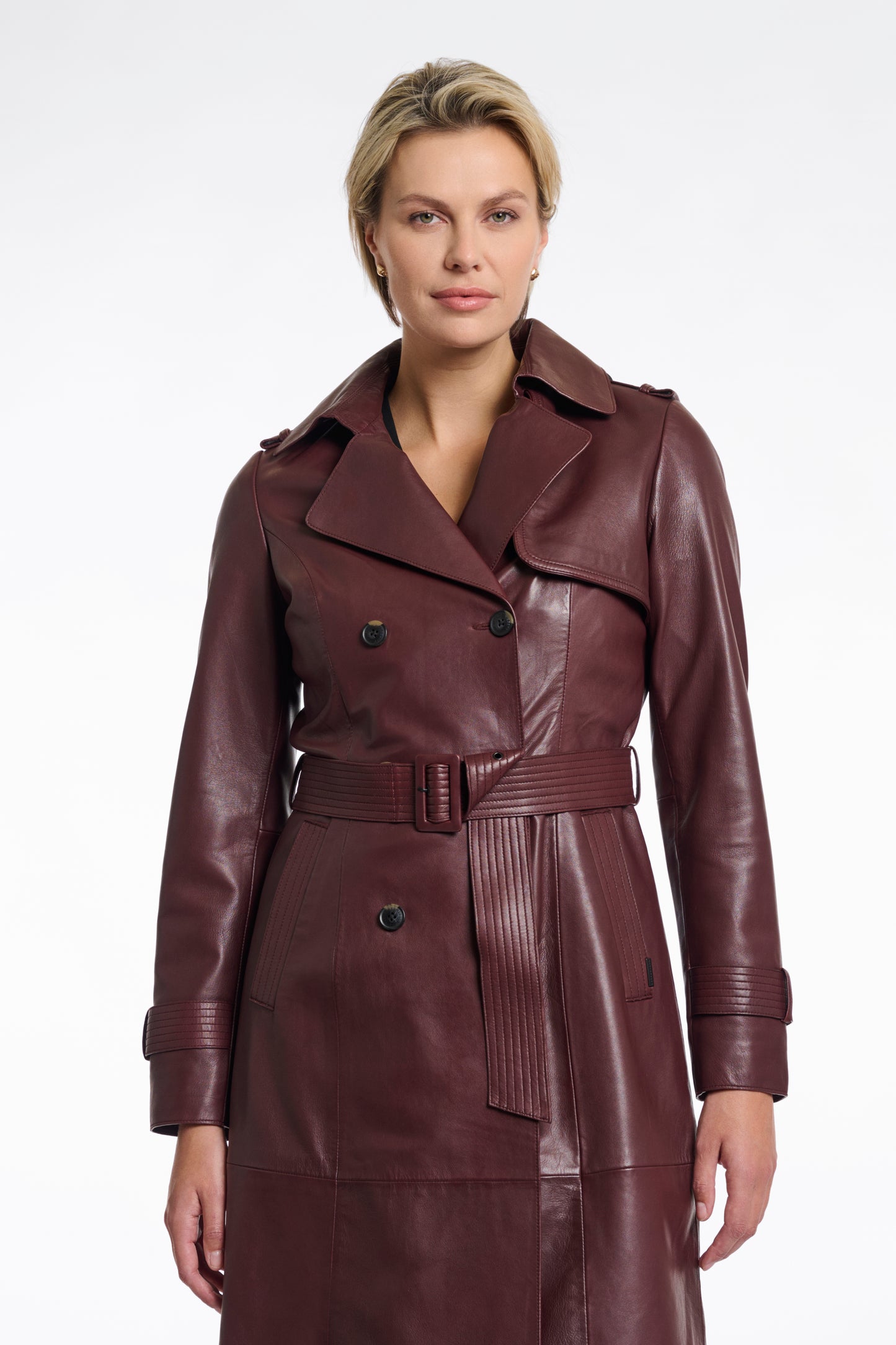 Rino & Pelle Irene Chocolate Bean Trenchcoat