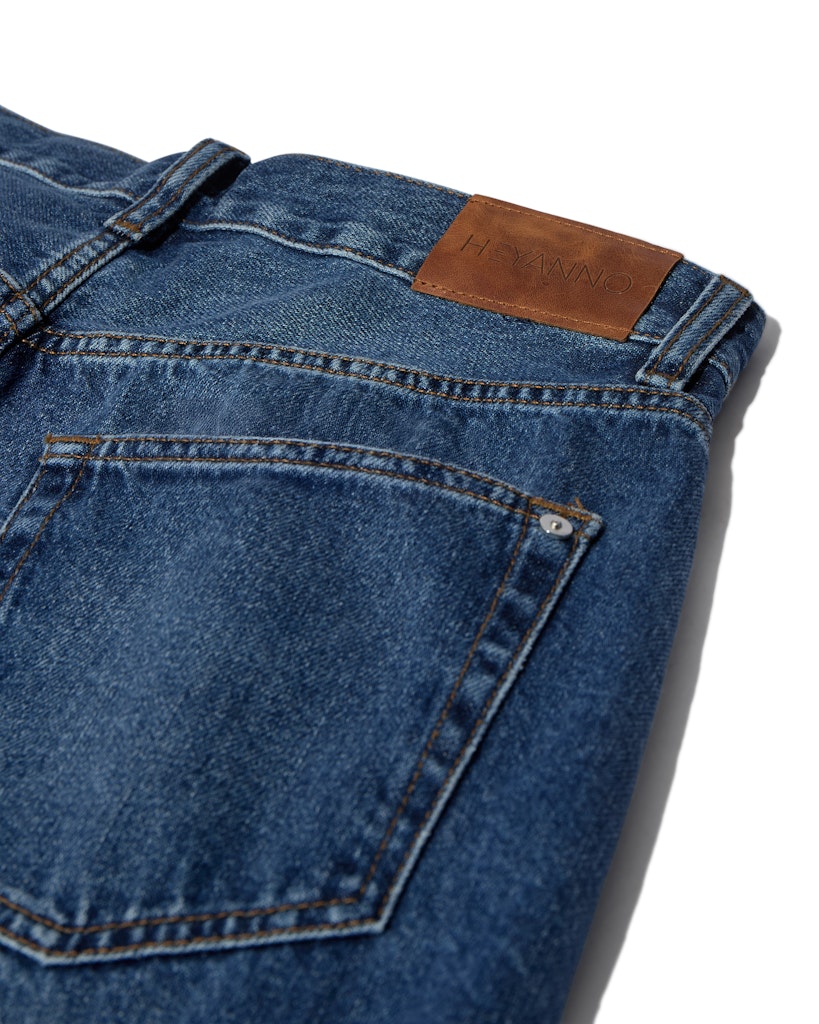HEYANNO Trooper Loop Medium Blue Jeans