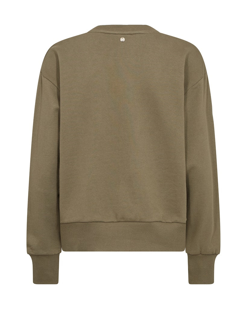 Mos Mosh Cosette Olive Night Sweatshirt