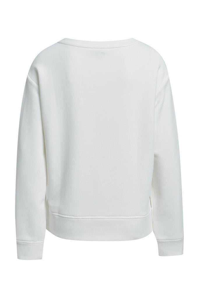 Milano Off White Lady Print Sweatshirt