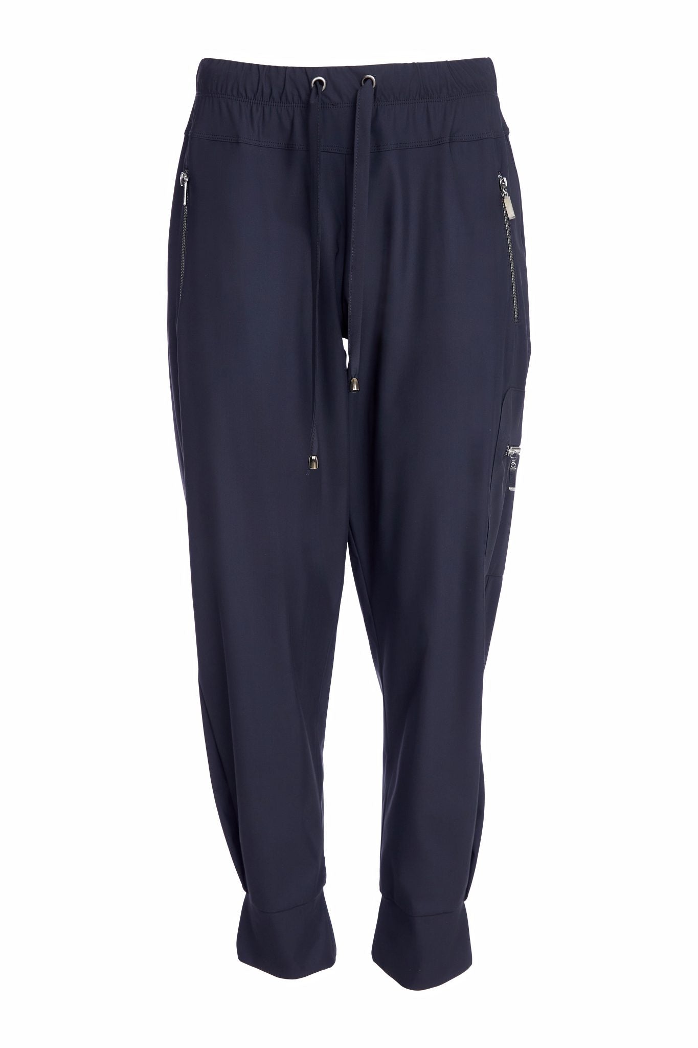 Naya Black Zip Detail Cuff Trouser