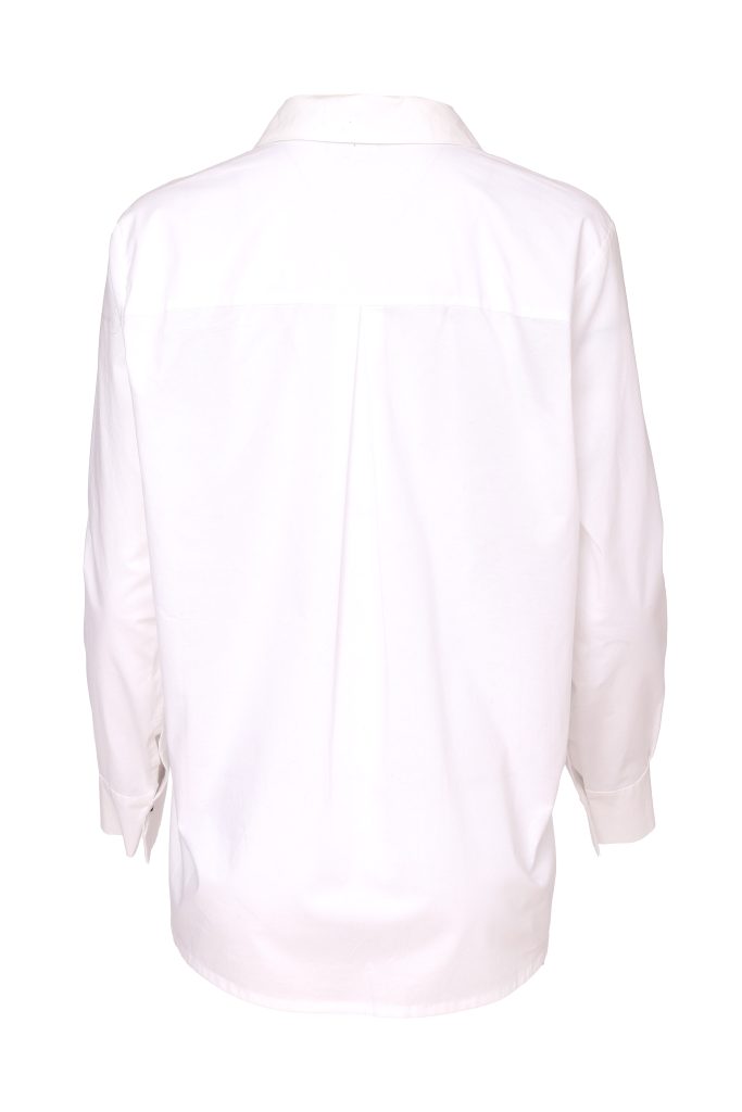 Naya White/Army Specked Print Shirt
