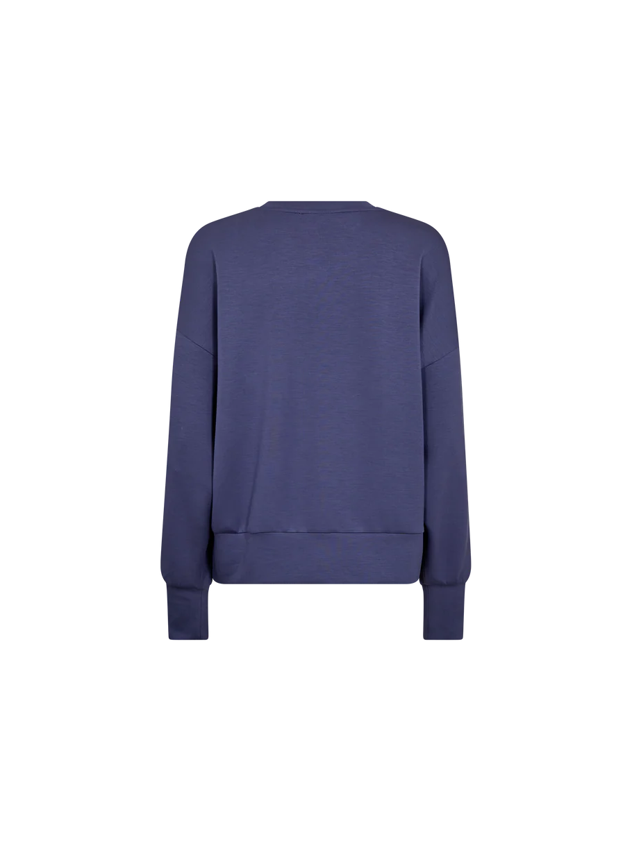 Mos Mosh Nima Crown Blue Sweatshirt