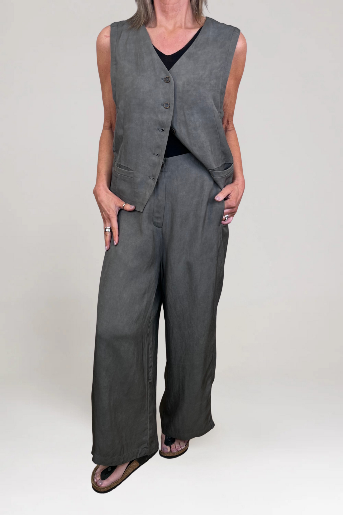el2 Steel Grey Trousers