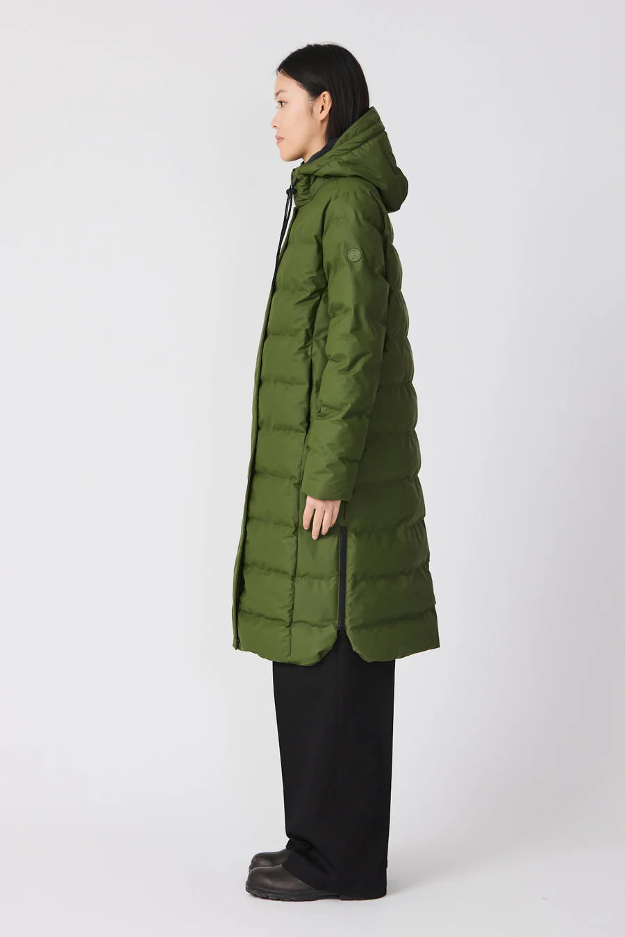 Tanta Puddle Bronze Green Coat