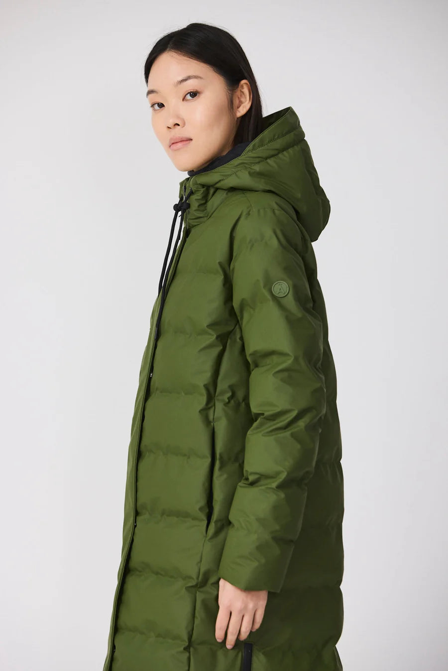 Tanta Puddle Bronze Green Coat