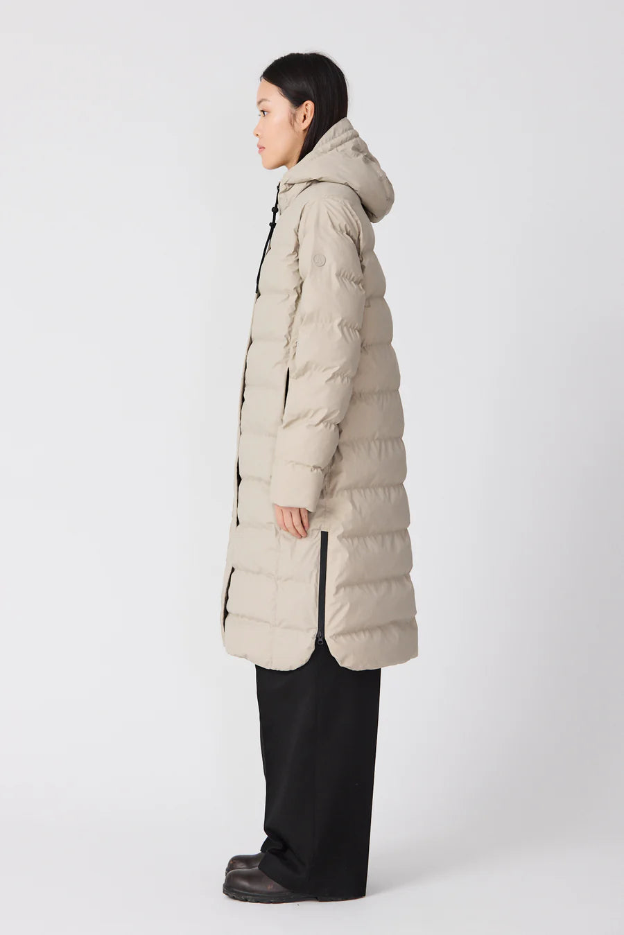 Tanta Puddle Stone Grey Coat
