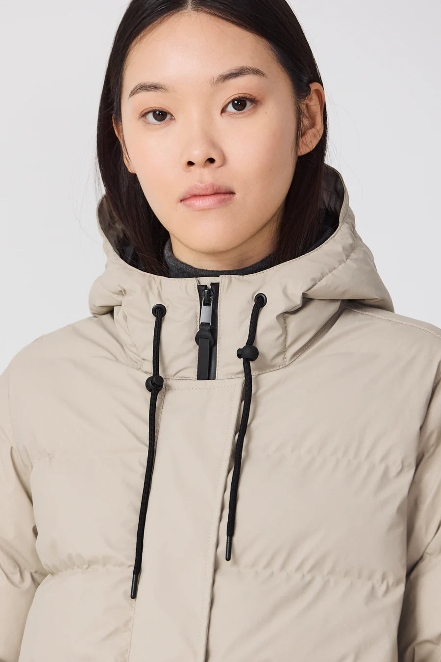 Tanta Puddle Stone Grey Coat