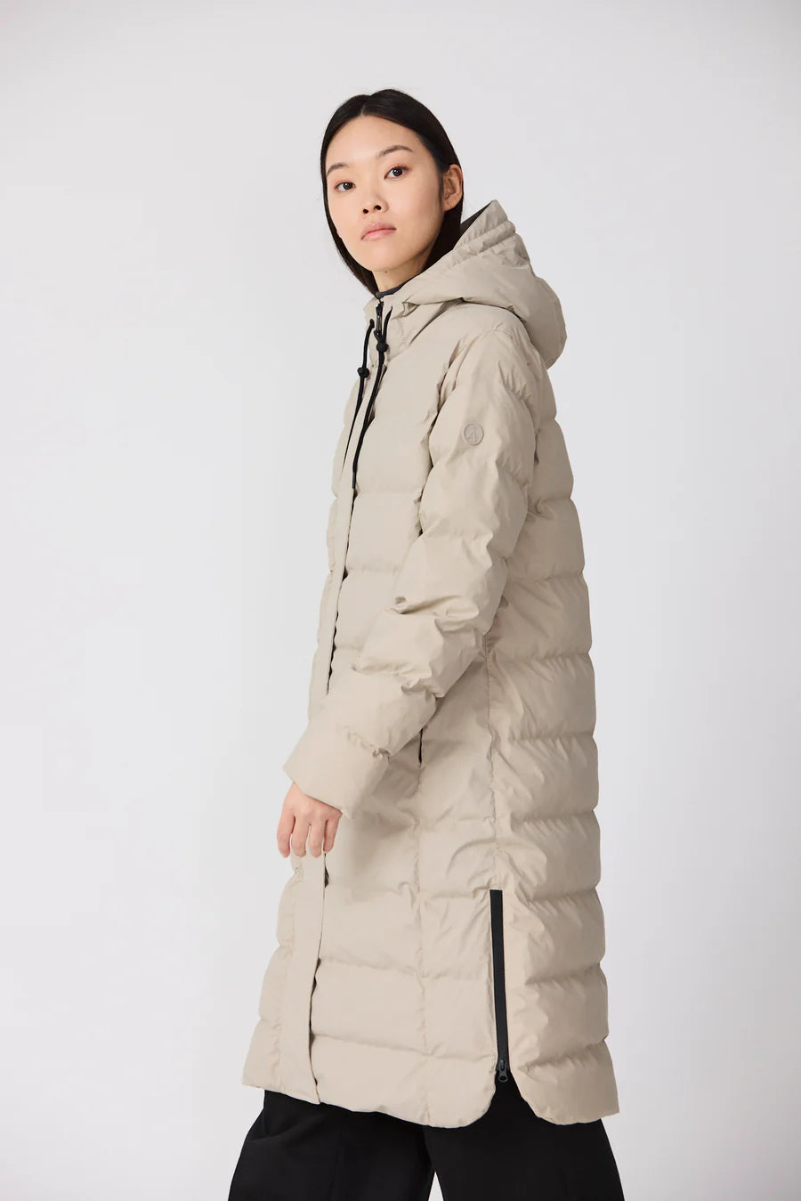 Tanta Puddle Stone Grey Coat