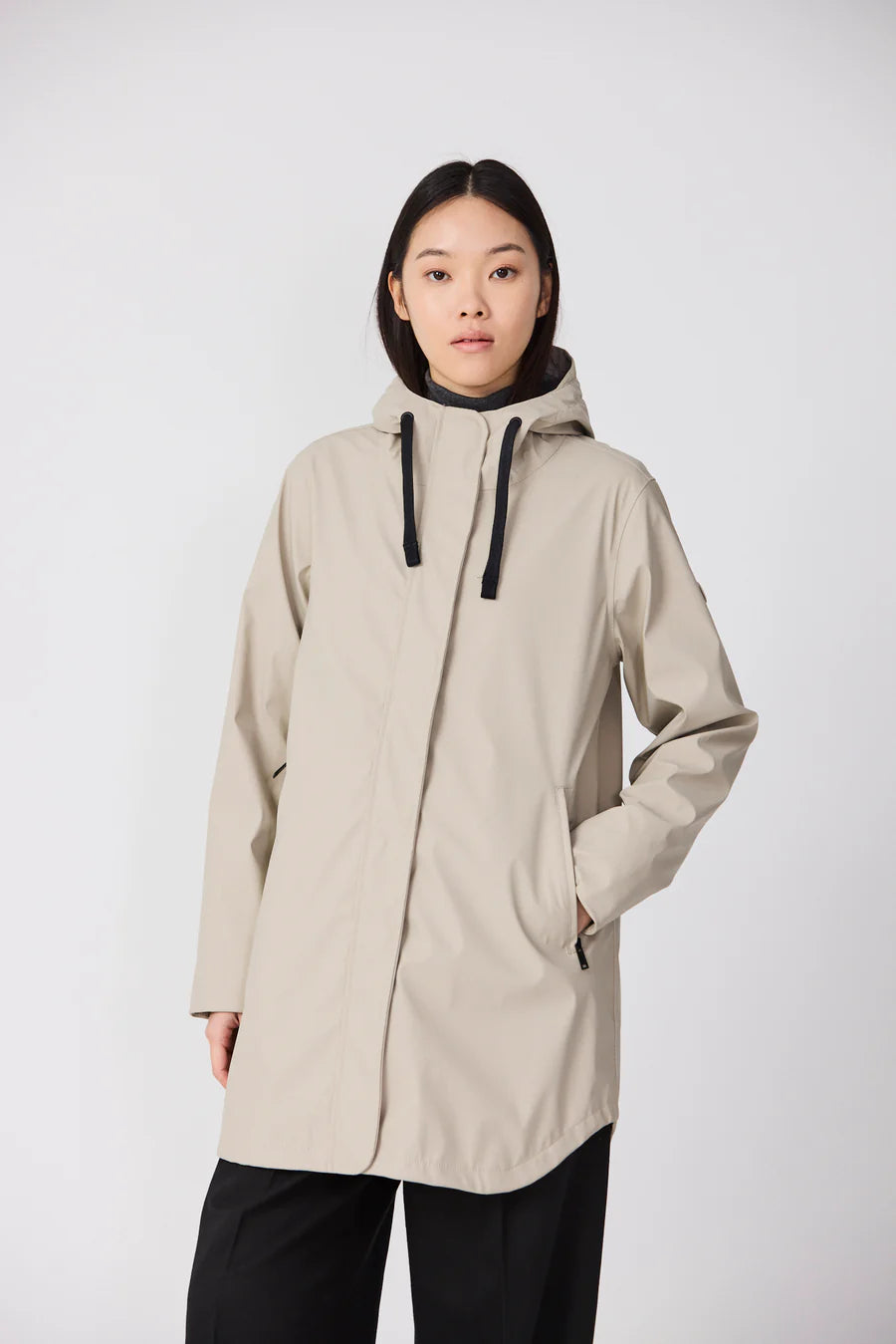 Tanta Snow Stone Grey Coat