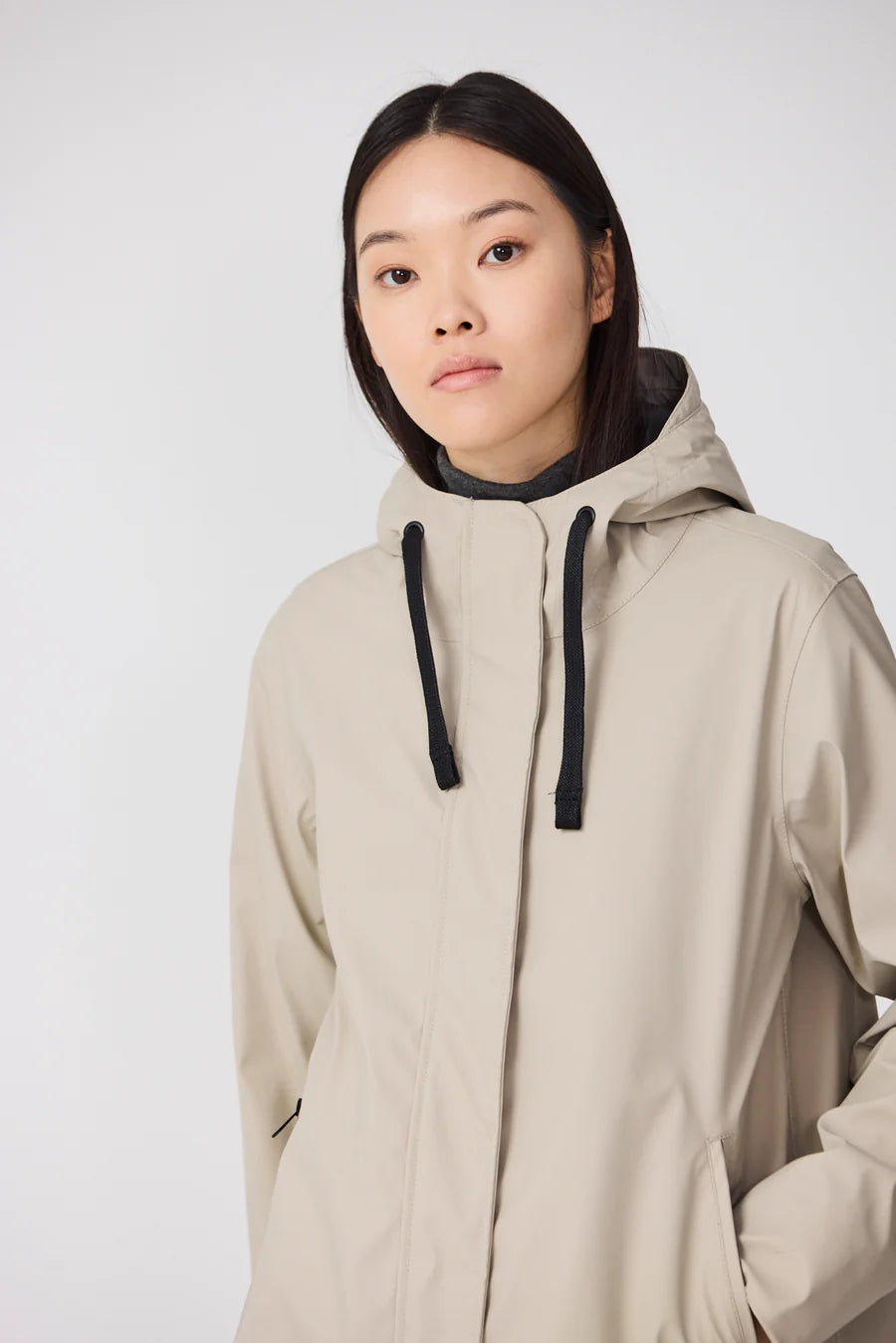 Tanta Snow Stone Grey Coat