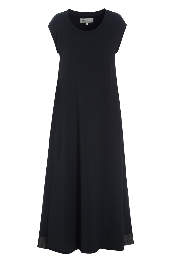 Henriette Steffensen Black A Line Sweat Dress – Jude Law Boutique
