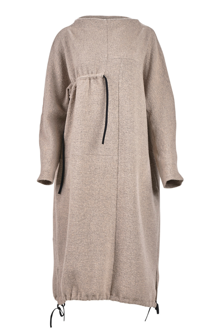 My Soul Sand Crincle Dress 5052