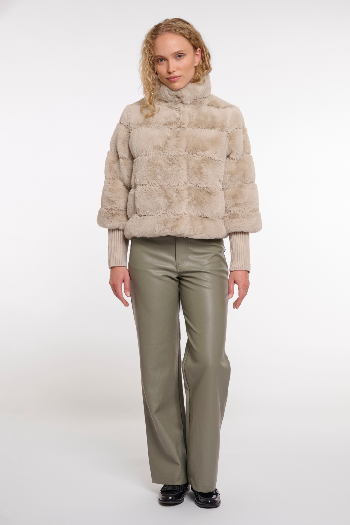 Rino & Pelle Feline Birch Faux Fur Jacket