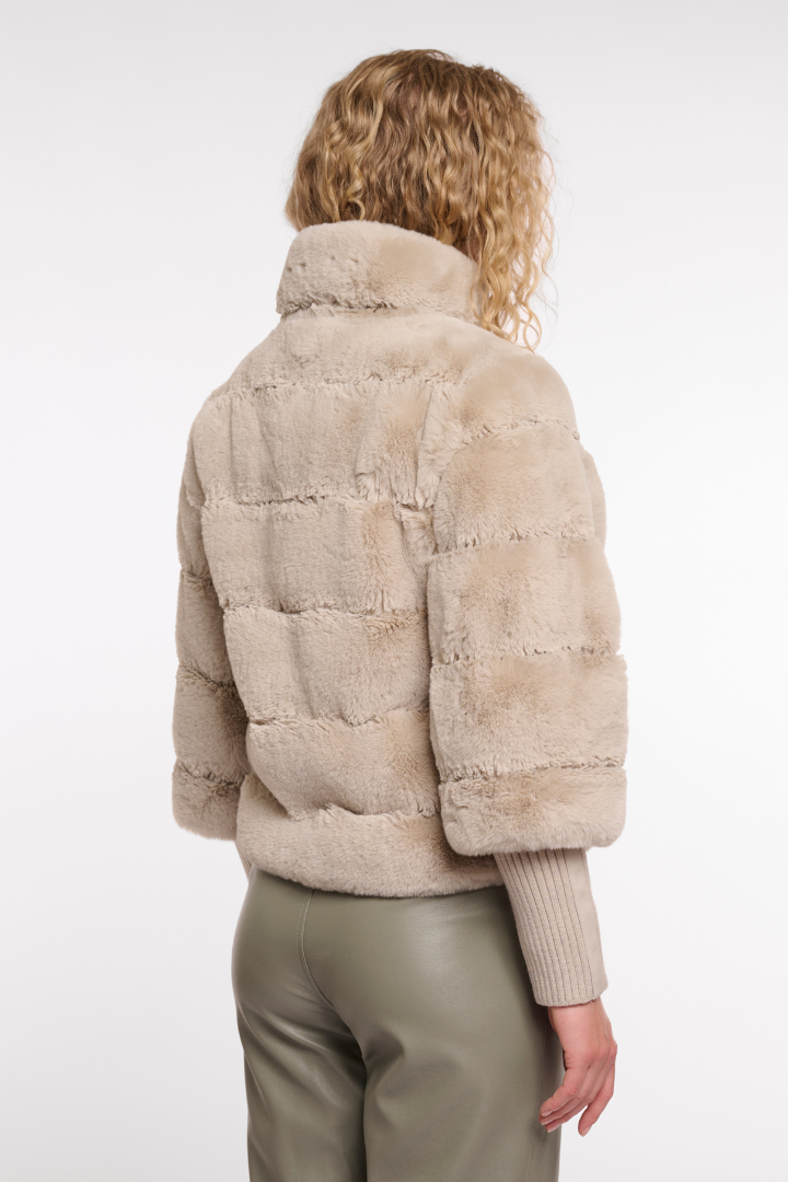 Rino & Pelle Feline Birch Faux Fur Jacket