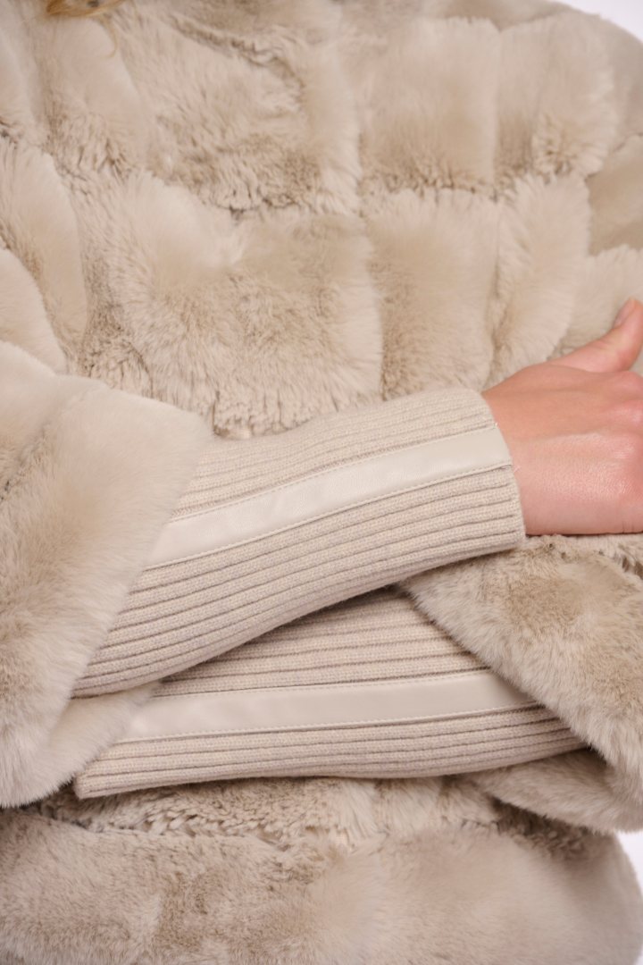 Rino & Pelle Feline Birch Faux Fur Jacket