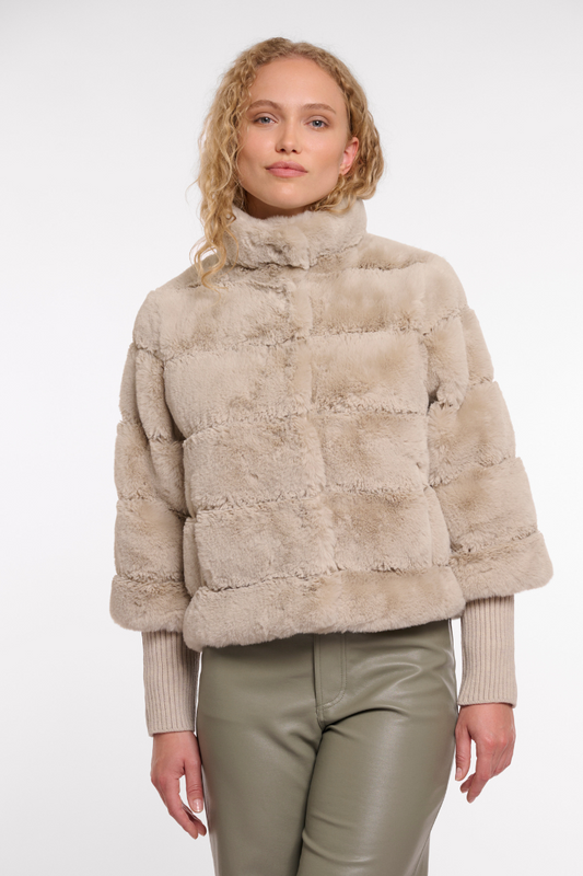 Rino & Pelle Feline Birch Faux Fur Jacket