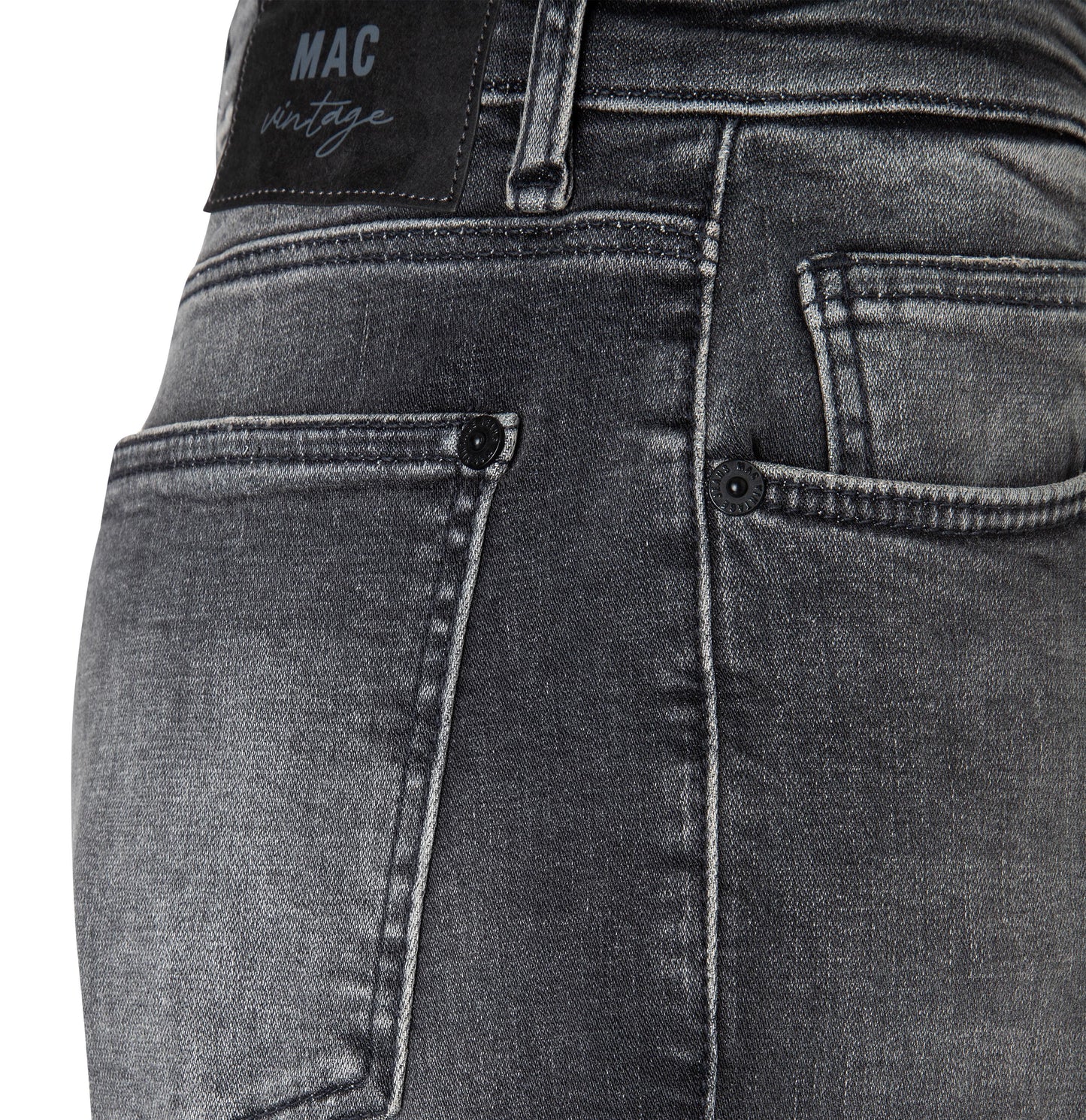 Mac Dakota Barrel Ash Grey Jeans