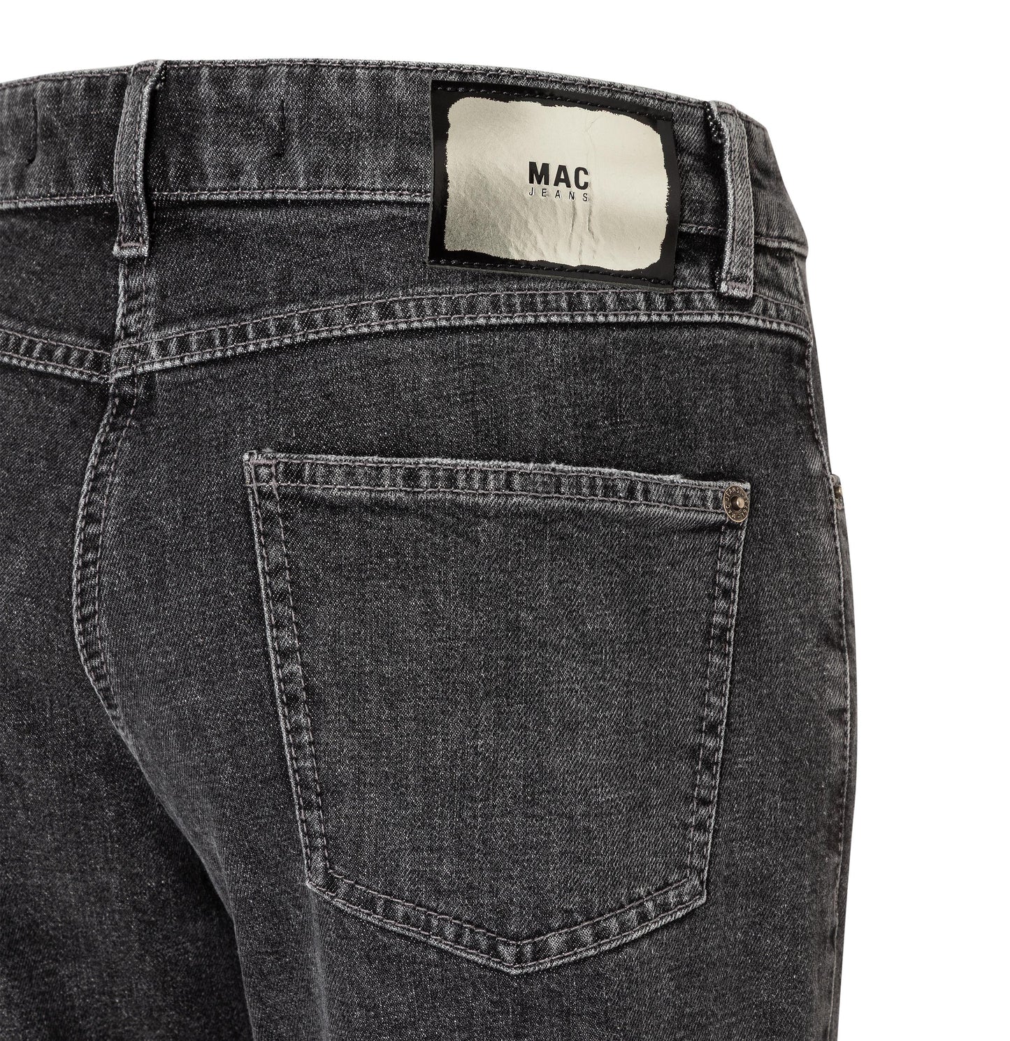 Mac Straight Industrial Grey Jeans