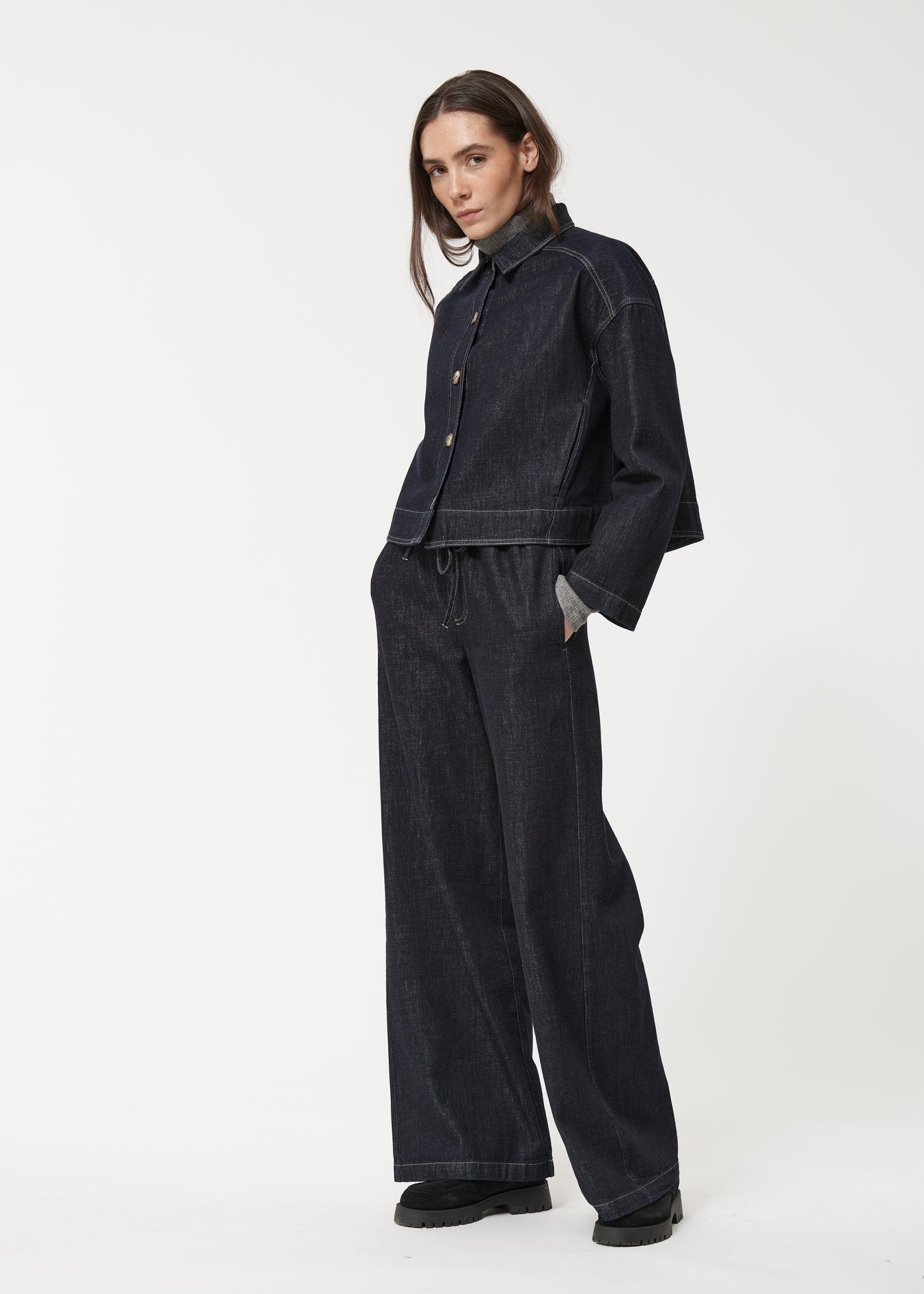 Humility KANAO Denim Blue Jacket