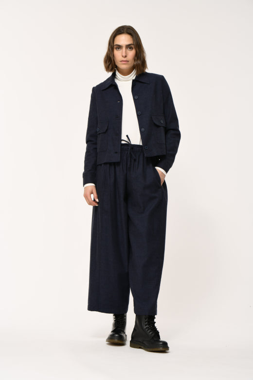Humility KAZUKO Marine Short Jacket