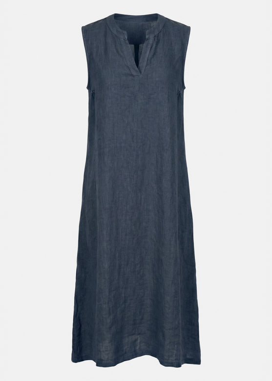 Humility BONITAR-L Navy Linen Dress