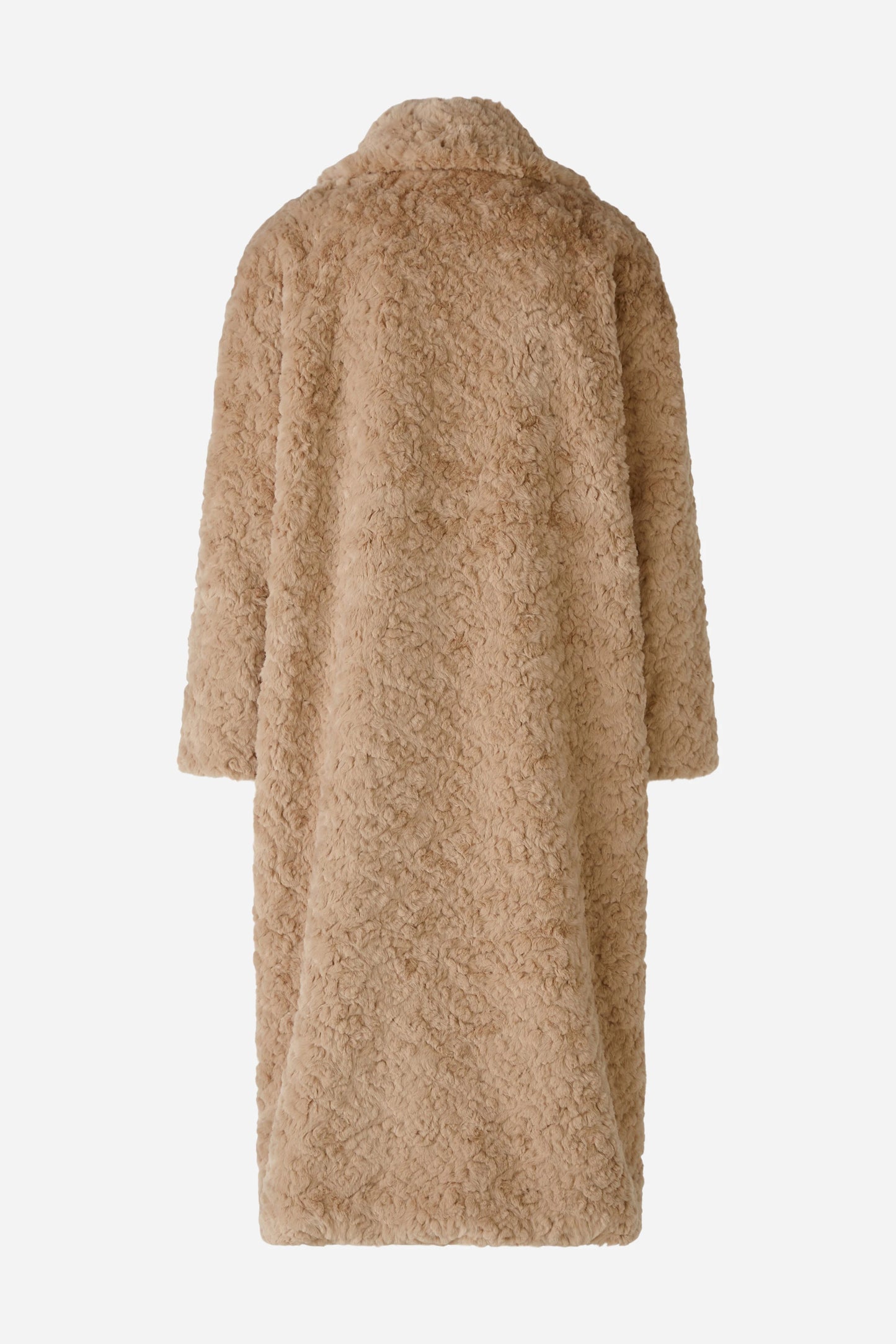 Oui Stone Faux Fur Coat